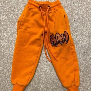Raw Orange Kids Jogger Pants